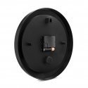 Mebus 52450 wall/table clock Digital clock Круглый Черный Mebus 52450 wall/table clock Digital clock Круглый Черный