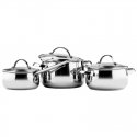 Zyle ZY1278PS Stainless Steel Pot Set Zyle ZY1278PS Stainless Steel Pot Set