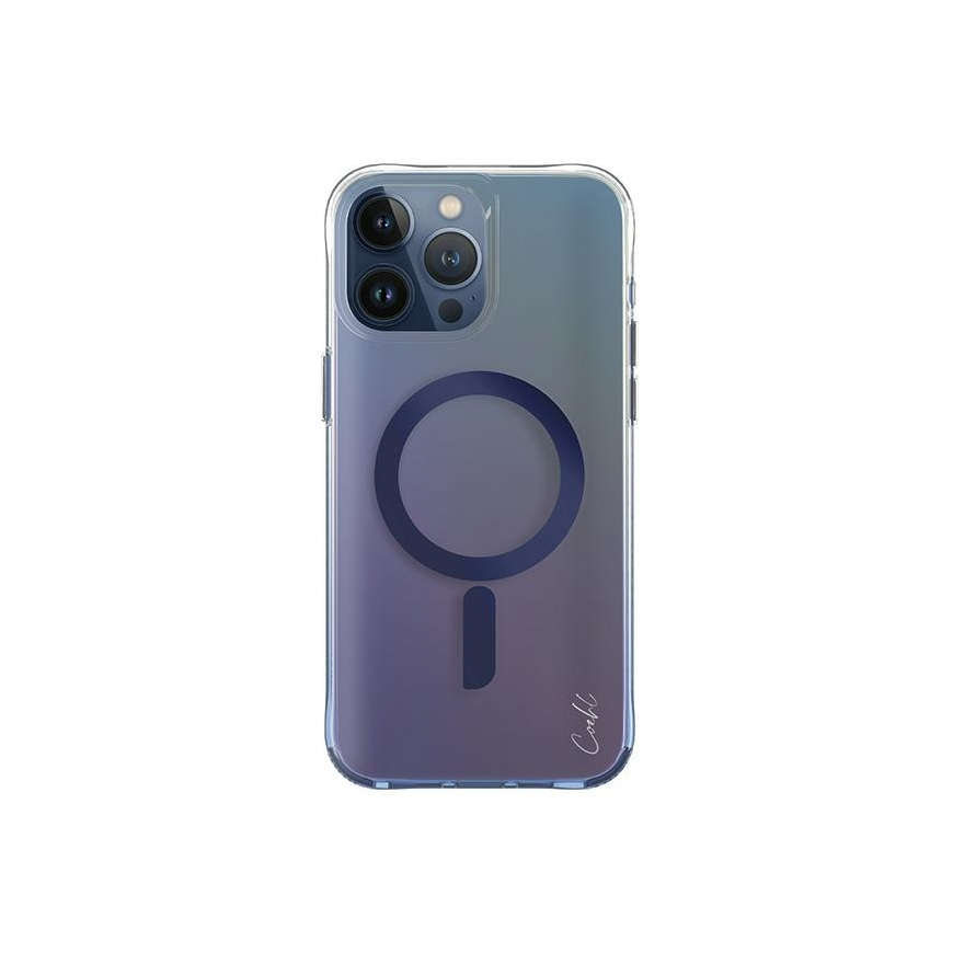 Uniq dėklas Coehl Dazze iPhone 15 Pro Max 6.7" Magnetinis įkrovimas mėlyna/žydra mėlyna