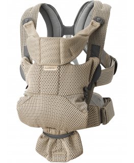 Childhome Move Baby carrier backpack Polyester Beige, Grey