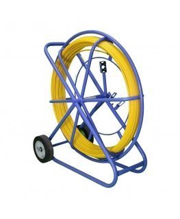Extralink Pilot 8mm 250m | Cable pulling rod | glass fibre FRP, d. 8mm, l. 250m, Geltonas