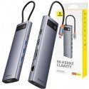 Hub 11in1 Baseus StarJoy Metal Glam Series, USB-C to HDMI + VGA + 3 x USB 3.0 + USB 2.0 + USB-C PD + RJ45 + SD/TF +3.5 mm Hub 11in1 Baseus StarJoy Metal Glam Series, USB-C to HDMI + VGA + 3 x USB 3.0 + USB 2.0 + USB-C PD + RJ45 + SD/TF +3.5 mm