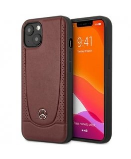 Mercedes Leather Urban Back Case for Apple iPhone 15