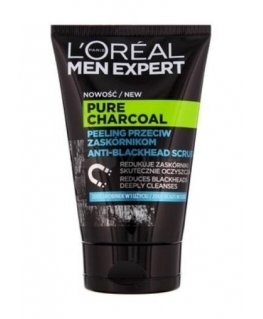 L'Oréal Men Expert Pure Charcoal face scrub against blackheads 100ml