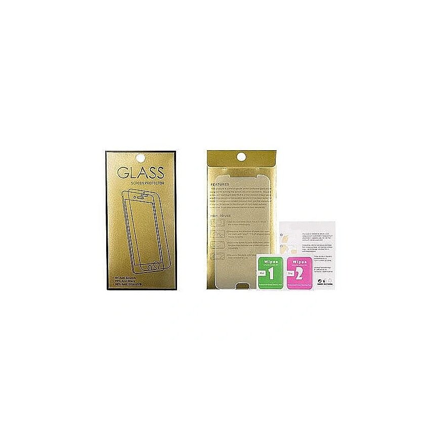 Tempered Glass Gold Screen Protector Samsung Huawei P20 lite