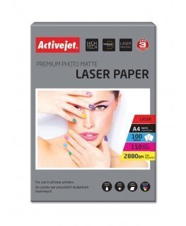 Activejet AP4-110M100L fotopaber A4 Valge Matt