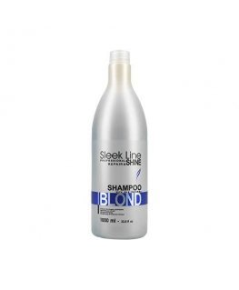 Šampūnas šviesiems plaukams Stapiz Sleek Line Blond 1000ml