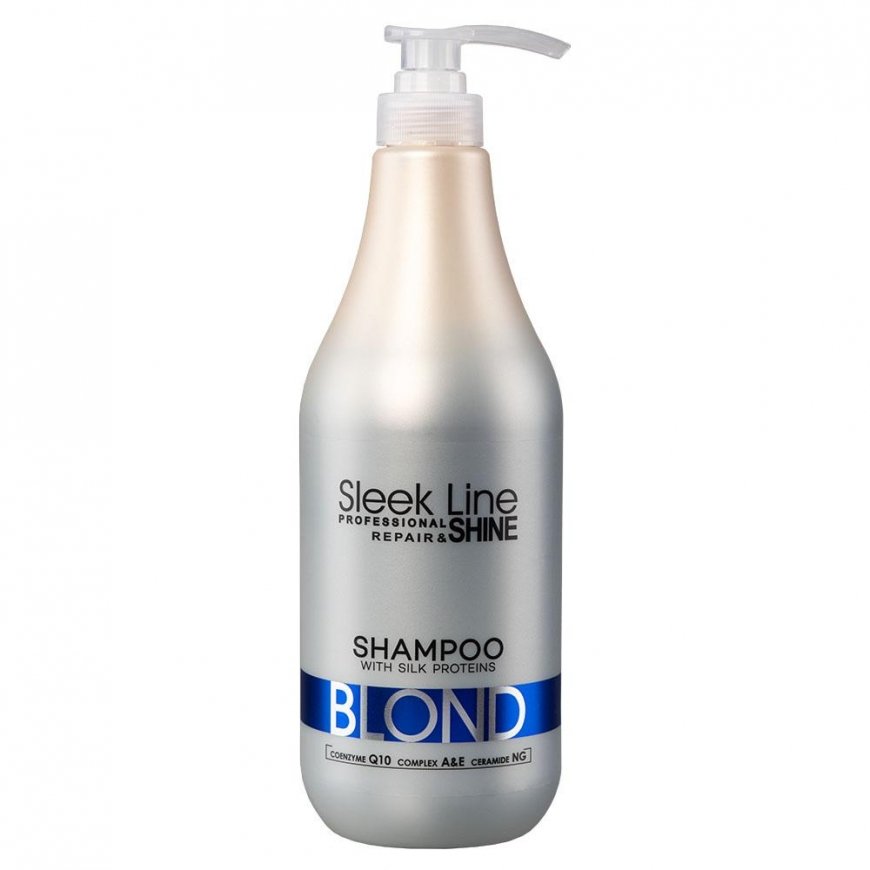 Shampoo for light hair Stapiz Sleek Line Blond 1000ml – 3