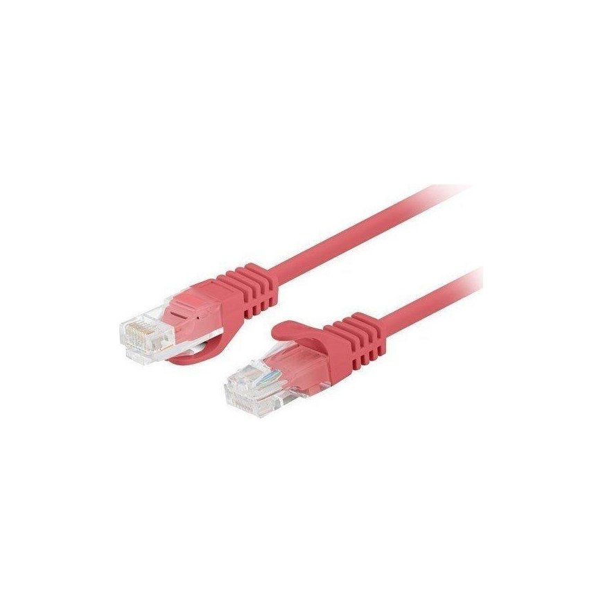 PATCHCORD CAT.6 UTP 1.5M Red FLUKE PASSED LANBERG 10-PACK – 4