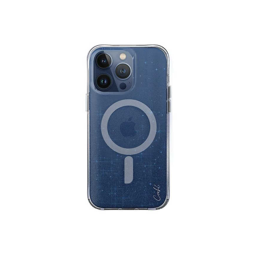 Uniq Unique case Coehl Lumino iPhone 15 Pro 6.1" Magnetic charging blue / Prussian blue