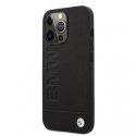 Case Case BMW BMHCP14XSLLBK iPhone 14 Pro Max 6.7 "black / black Leather Stamp Case Case BMW BMHCP14XSLLBK iPhone 14 Pro Max 6.7 "black / black Leather Stamp