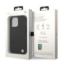 Case Case BMW BMHCP14XSLLBK iPhone 14 Pro Max 6.7 "black / black Leather Stamp Case Case BMW BMHCP14XSLLBK iPhone 14 Pro Max 6.7 "black / black Leather Stamp