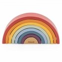Viga Toys VIGA PolarB medinės vaivorykštės dėlionės kūrybinės Montessori kaladėlės Viga Toys VIGA PolarB medinės vaivorykštės dėlionės kūrybinės Montessori kaladėlės