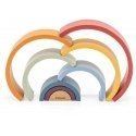 Viga Toys VIGA PolarB wooden rainbow puzzle creative Montessori blocks Viga Toys VIGA PolarB wooden rainbow puzzle creative Montessori blocks