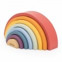 Viga Toys VIGA PolarB wooden rainbow puzzle creative Montessori blocks Viga Toys VIGA PolarB wooden rainbow puzzle creative Montessori blocks