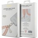 Guess GUOUCBMC4MP Universal Big Hand Strap Case - Pink Acrylic 4G Charm Guess GUOUCBMC4MP Universal Big Hand Strap Case - Pink Acrylic 4G Charm