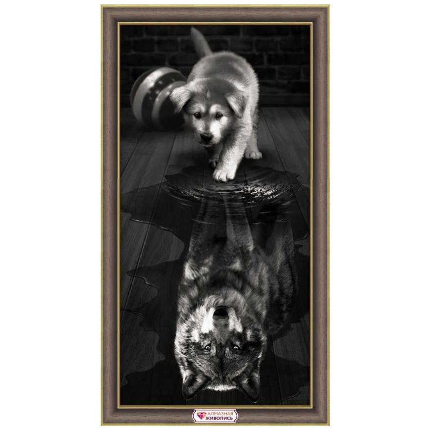 Beldizart Vilkas viduje 60х30 cm AM1870