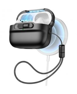 Dėklas ESR Pulse Halolock Case with MagSafe for Apple AirPods Pro 1/2 - Juodas