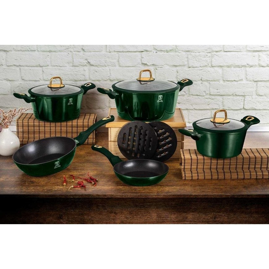 TITANIUM FRY BERLINGER HAUS 24cm BH-6049 EMERALD – 5