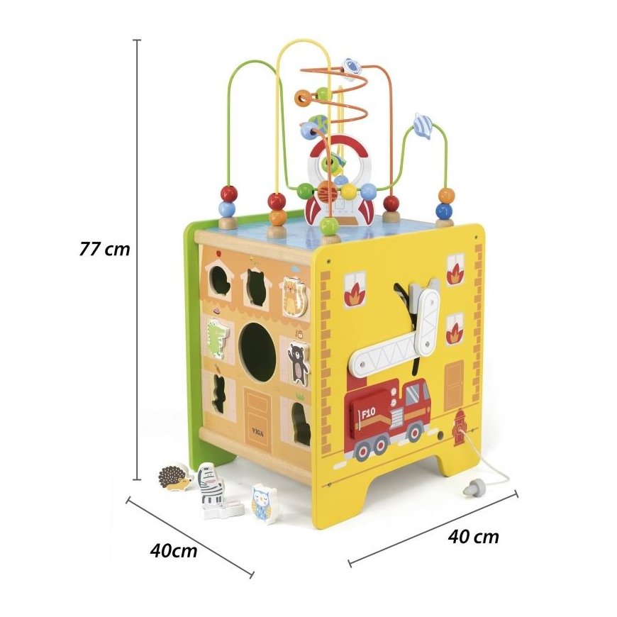 Wooden educational clock "Viga" – 3