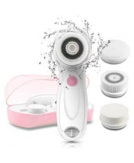 Puzzle Touch Beauty TOUCHBeauty 0759A Cleansing brush for skin 3 in one pink