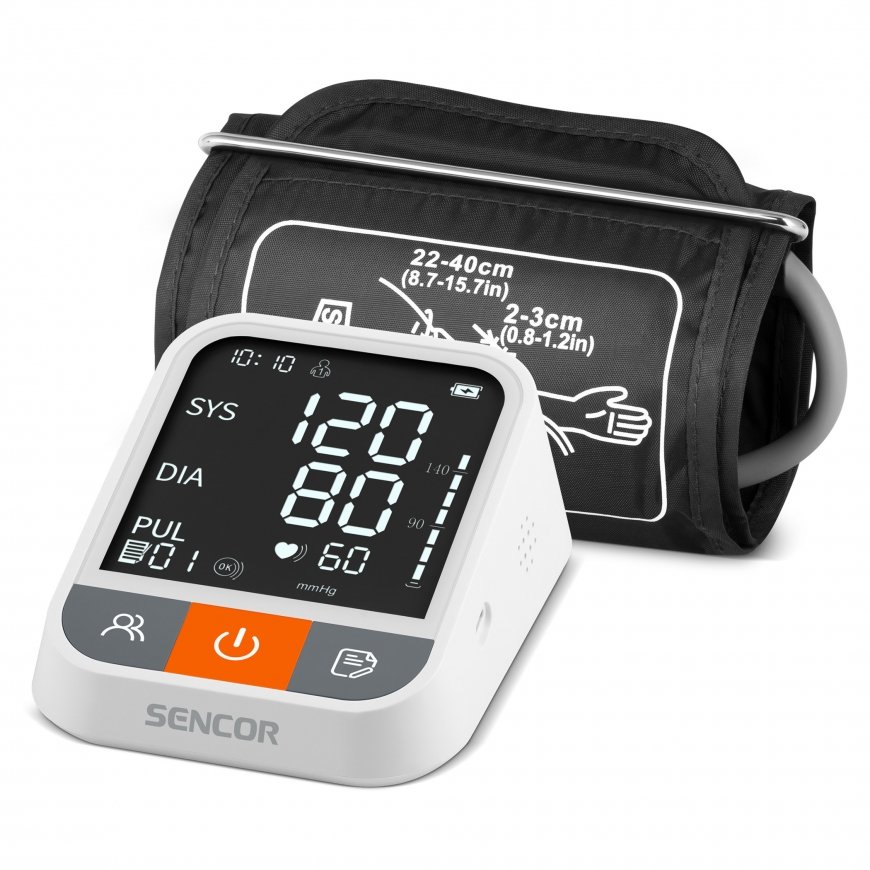 Sencor Vererõhumõõtja Sencor SBP1500WH, Bluetooth +