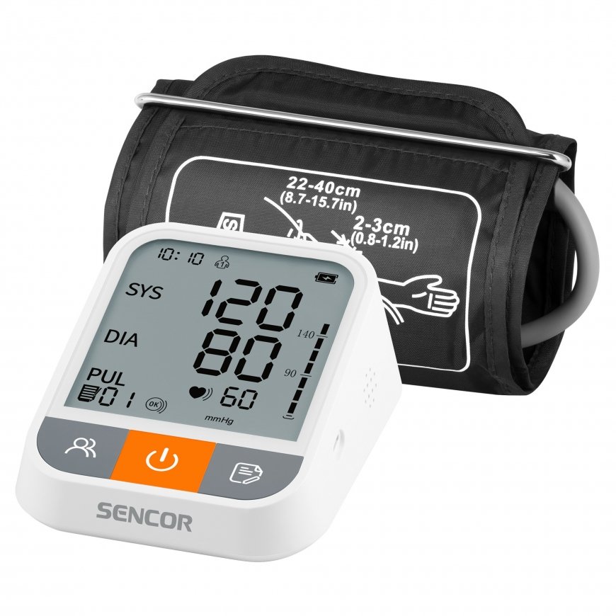 Vererõhumõõtja Sencor SBP1500WH, Bluetooth + WiFi – 3