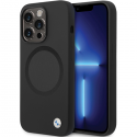 Case BMW BMHMP14LSILBK2 case for iPhone 14 Pro - black Signature Liquid Silicone MagSafe