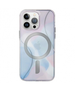 Uniq Coehl Palette iPhone 15 Pro Max 6.7" case Magnetic Charging blue/blue