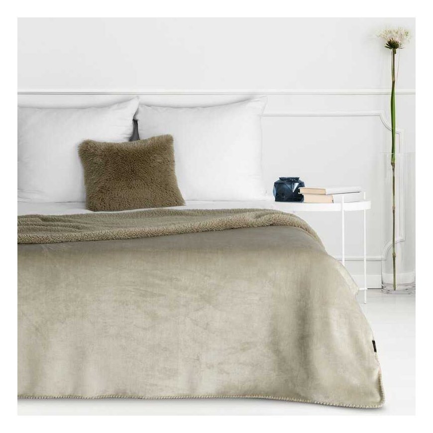 Eurofirany Eurocurtains BLANKET/TEDY/BEIGE 150X200 BEIGE
