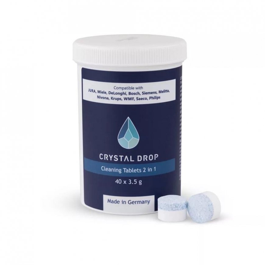 2-phase cleaning tablets CRYSTAL DROP 40 pcs. x 3.5 g – 2