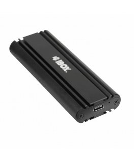 iBox HD-07 Корпус твердотельного диска Черный M.2
