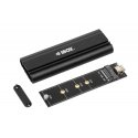iBox HD-07 Kõvaketta korpus Must M.2