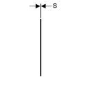 Geberit Insulating spacer for hanging bowl and bidet (156.050.00.1)