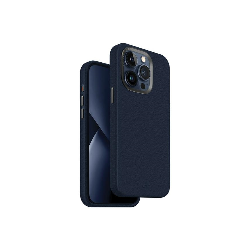 Uniq Lyden iPhone 15 Pro 6.1" case Magclick Charging dark blue/navy blue