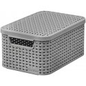 Curver / Keter CURVER KOSZYK SZ POKRYWĄ 6L /JASNY GRAY Curver / Keter CURVER KOSZYK SZ POKRYWĄ 6L /JASNY GRAY