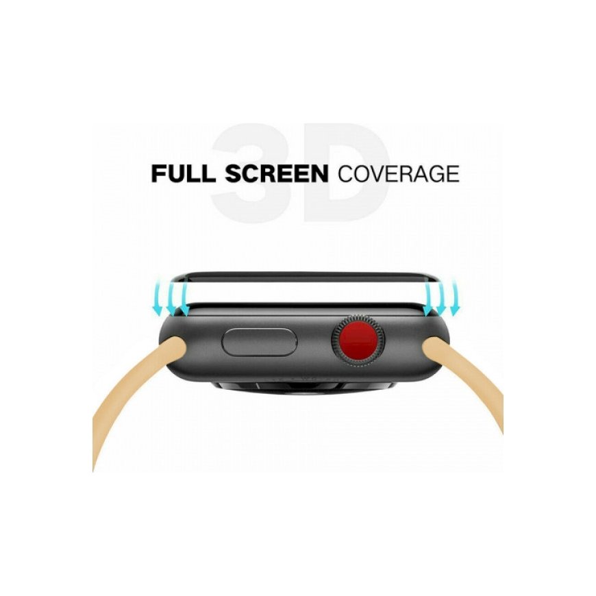 Fusion ceramic glass 9D full coveraged with frame Apple Watch 1 – 2