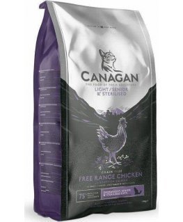 Canagan CANAGAN Cat 4kg LIGHT/SENIOR & STERILISED /3