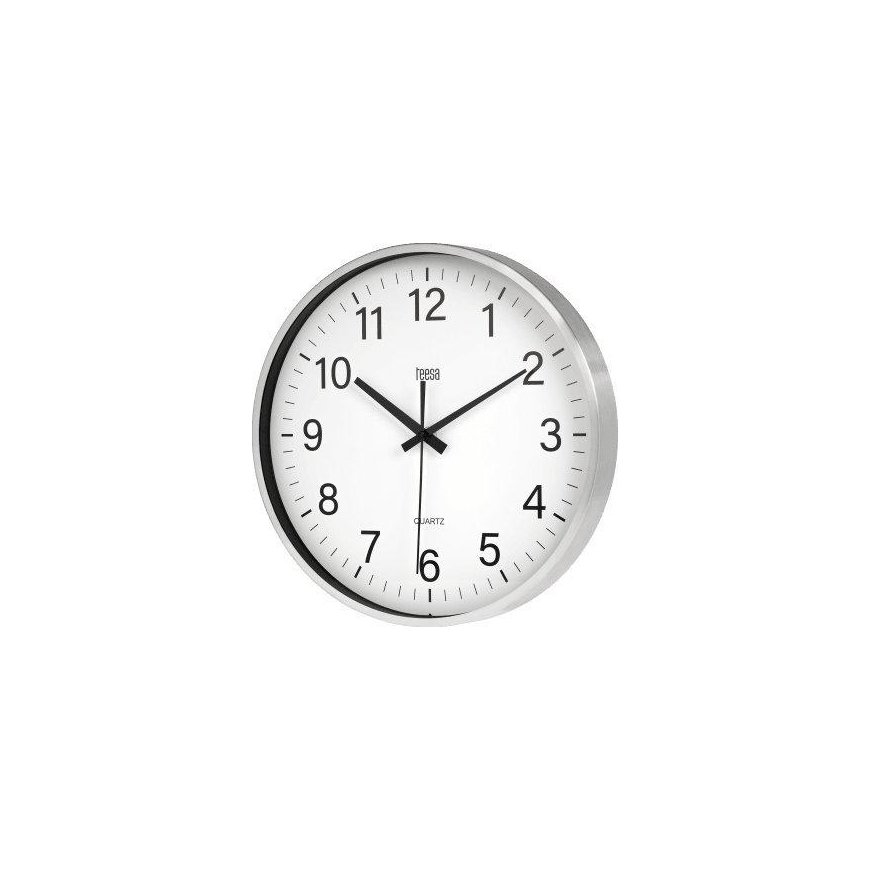 Teesa Wall clock 30 cm silver