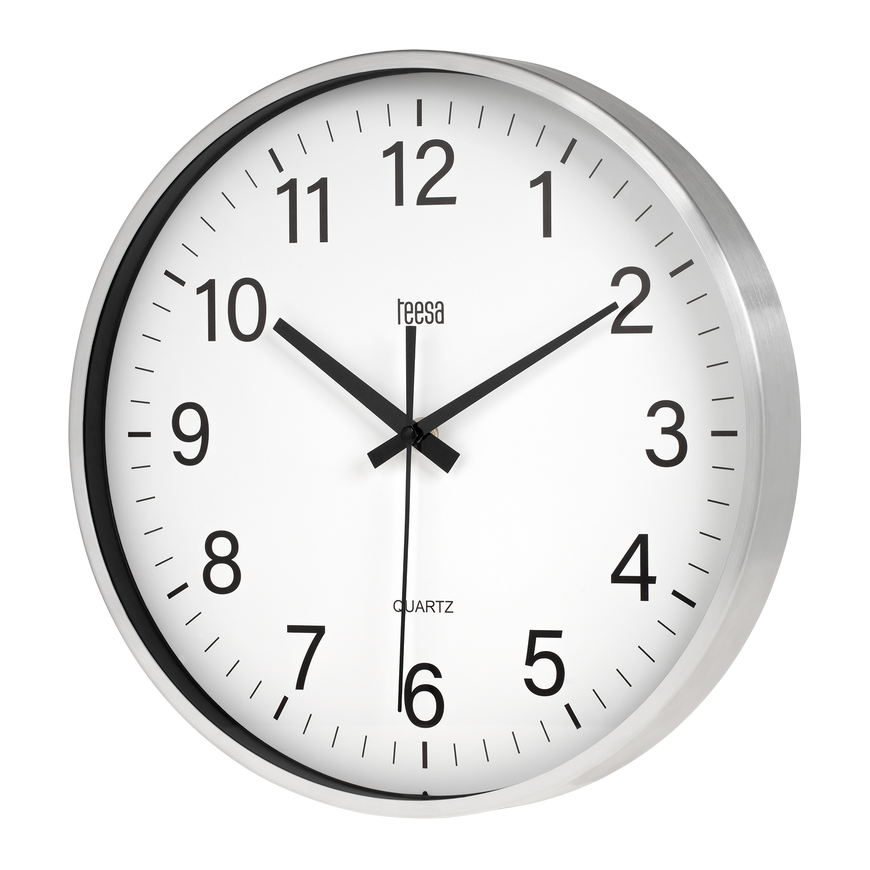 Teesa Wall clock 30 cm silver – 3
