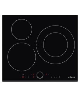 Edesa EIR-6331 B Black Built-in 59 cm Zone induction hob 3 zone(s)