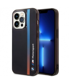 Case Case BMW BMHCP14L22HVGV iPhone 14 Pro 6.1" black/black IML Tricolor Stripe
