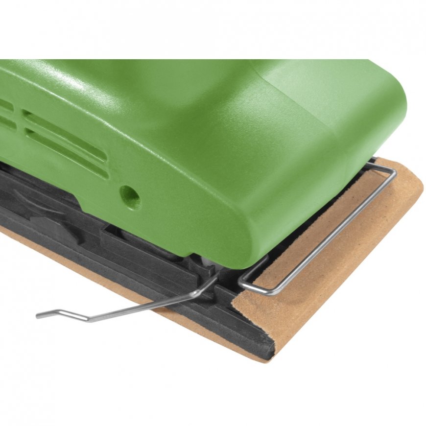 Fieldmann FDB 2004-E portatīvā slīpmašīna Lokšņu slīpmašīna 11000 RPM Melns, Zaļš 150 W – 3