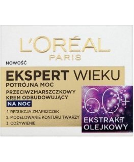 L'Oréal Age Specialist Expert Age 60+ anti-wrinkle night cream 50 ml