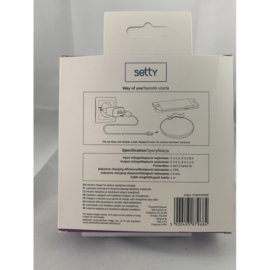 Setty wireless charger 10W