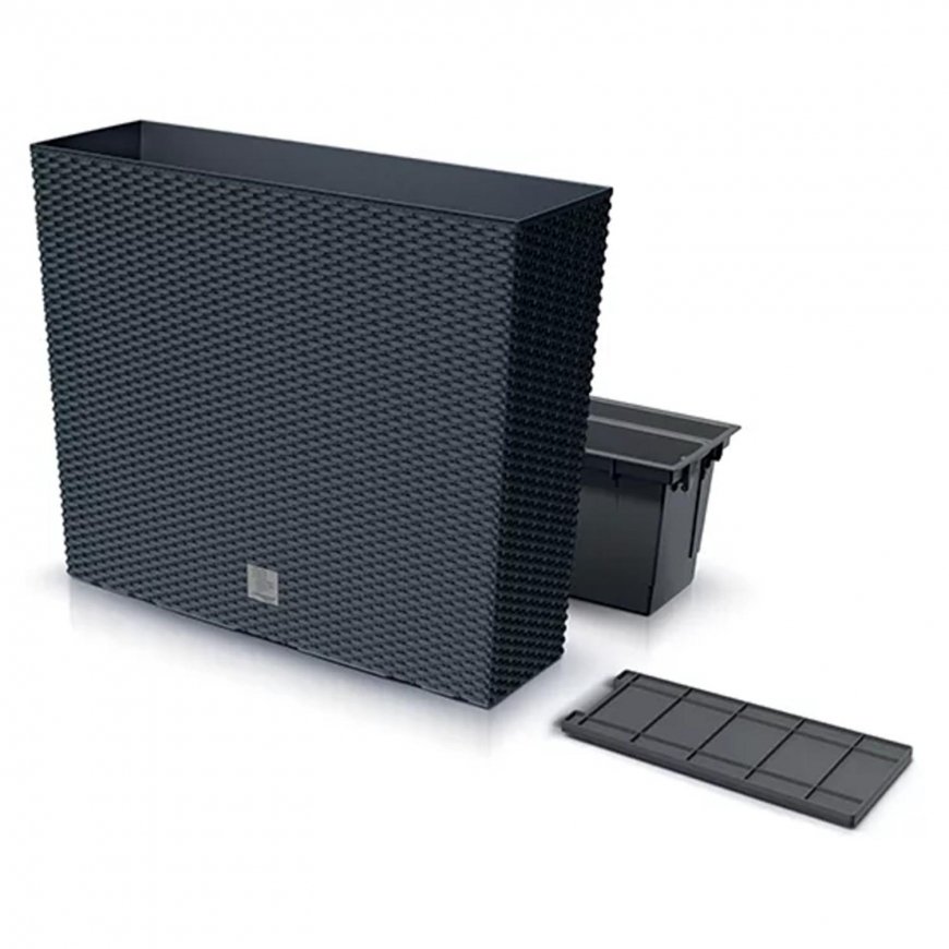 Prosperplast div class"int_ce_html"Gėlių vazonas Rato Case Tower DRC600T antracitas/div – 3