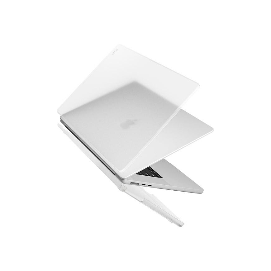 Uniq Unikalus dėklas Claro MacBook Air 13 (2022) skaidrus/dove matinis skaidrus – 2