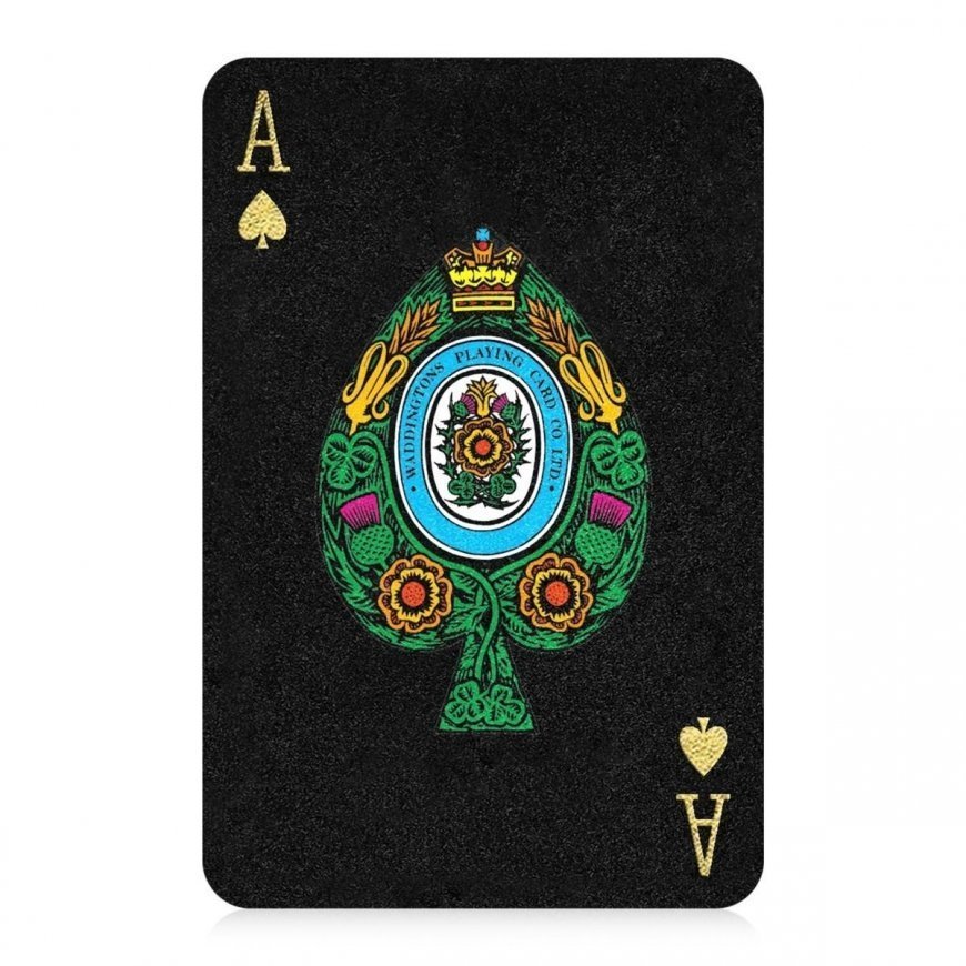 Winning Moves Kortos Waddingtons No.1 Juodas and Gold – 2