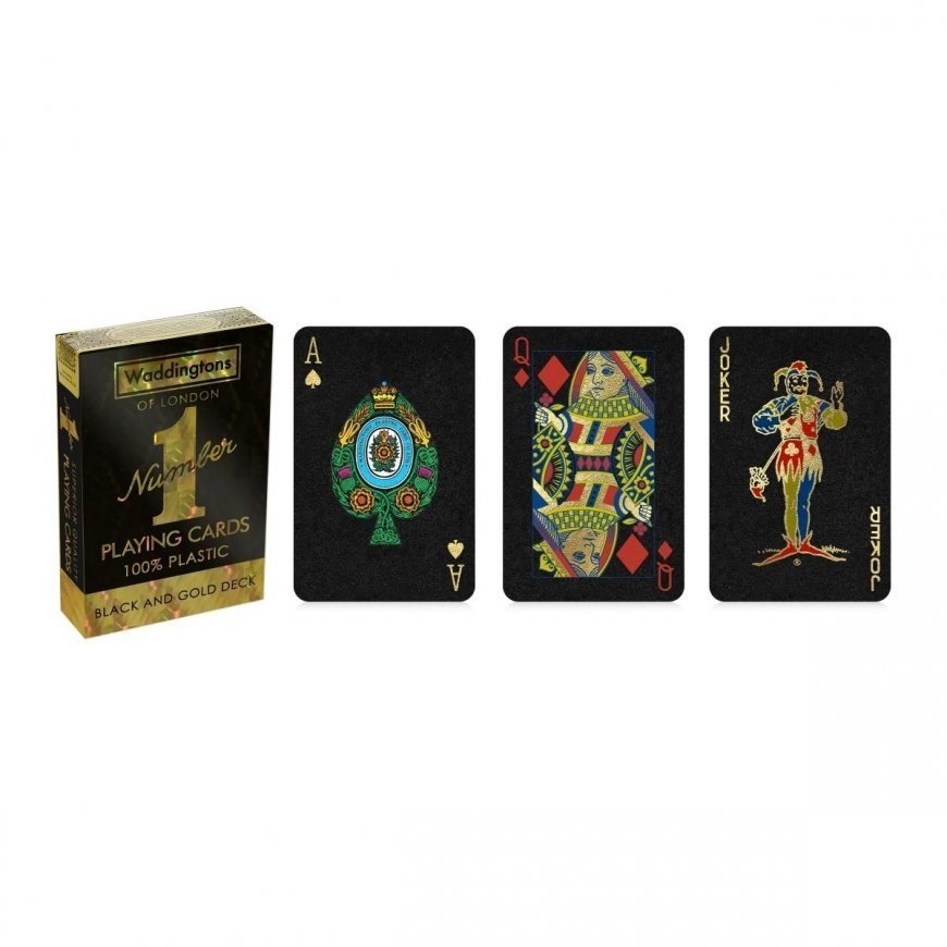 Winning Moves Cards Waddingtons No.1 Black and Gold – 5