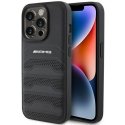 AMG AMHCP15LGSEBK iPhone 15 Pro 6.1" czarny|black hardcase Leath AMG AMHCP15LGSEBK iPhone 15 Pro 6.1" czarny|black hardcase Leath